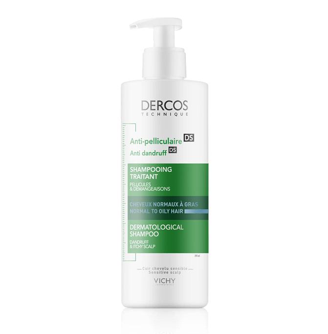Vichy Delcours Anti-Dandruff Shampoo (Oily Scalp) 390Ml