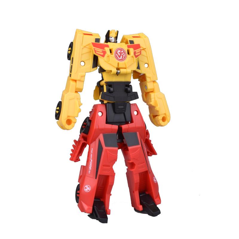 Children's Two-in-One Magnetic Transforming Robot Toy