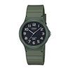 CASIO Casio MQ-24UC Ladies Standard Analog Watch Women's Work Watch Thin Light Earth Color Thin Light Watch Business Watch (Olive)