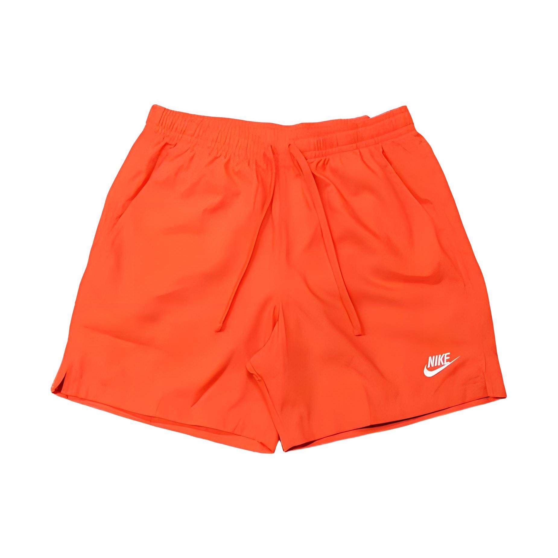 Nike Sportswear Woven Shorts Orange Men s AR2383-842 XXL