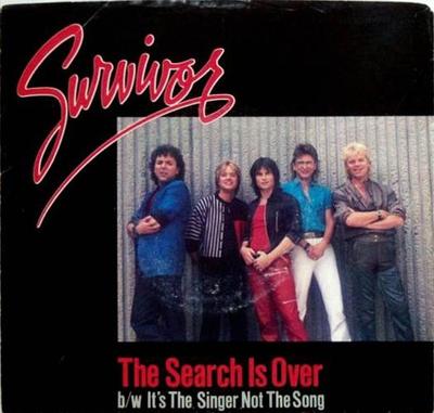 7inch Record SURVIVOR - The Search Is Over ZS404871 Scotti Bros. Re 1984 US Rock Used
