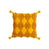 Tassel Cushion Cover 30x50cm /45x45cm Embroidered Throw Pillow Covers Home Decor Car Sofa Pillowcase For Living Room Beige Yellow