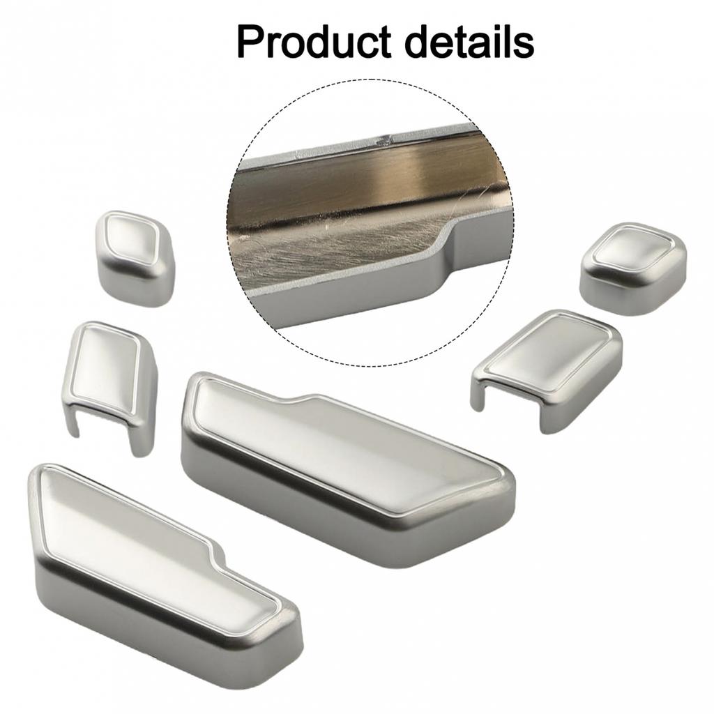 For Mercedes Chrome Door Seats Adjust Button Cover Fits E Class W212 Models