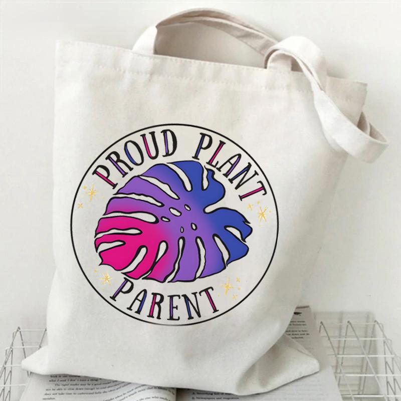 Bolsa de compras de lona com gráficos Harajuku Bolsa tote feminina Bolsa de ombro de grande capacidade Bolsa tote feminina ecológica