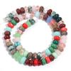 1 Strang 4/6/8mm Natursteinperlen Bunte Abakusform Lose Perlen Für Schmuckherstellung DIY Bastelarbeiten Armbänder Halsketten Zubehör