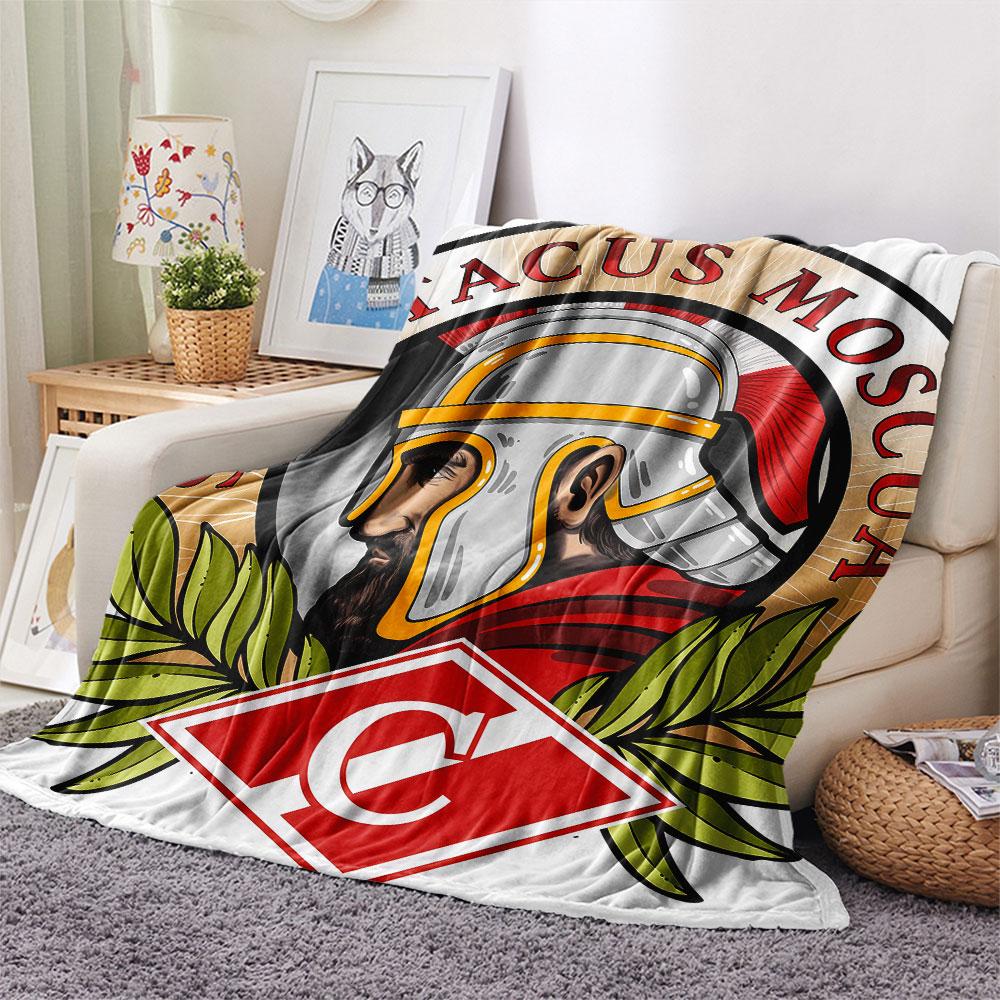 1PC Spartak Moscow Legend Blanket, High quality Comfortable for All Seasons, Home Decor, Warmth and Comfort