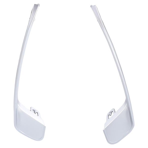 Stříbrná plastová ozdobná mřížka předního nárazníku pro BMW X3 (2015-2017) Model 511