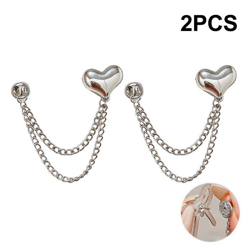 Women's Adjustable Clothes Clips with Butterfly Decorations - Instant Sleeve Shortening, Suitable for Shirts, Dresses, Pants