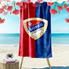 Borac Banja Luka 2D Flachdruck Strandtuch, Großes Weiches Schnelltrocknendes Handtuch für Strand Camping Schwimmen