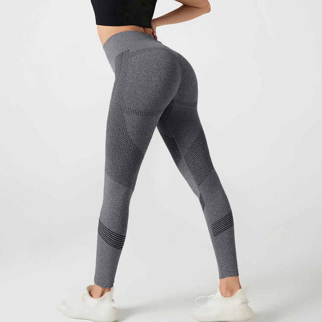 Women's Casual Seamless Hip Lifting Fitness Pants With Tight Fit And High Waist, Seach Hip Yoga Pants