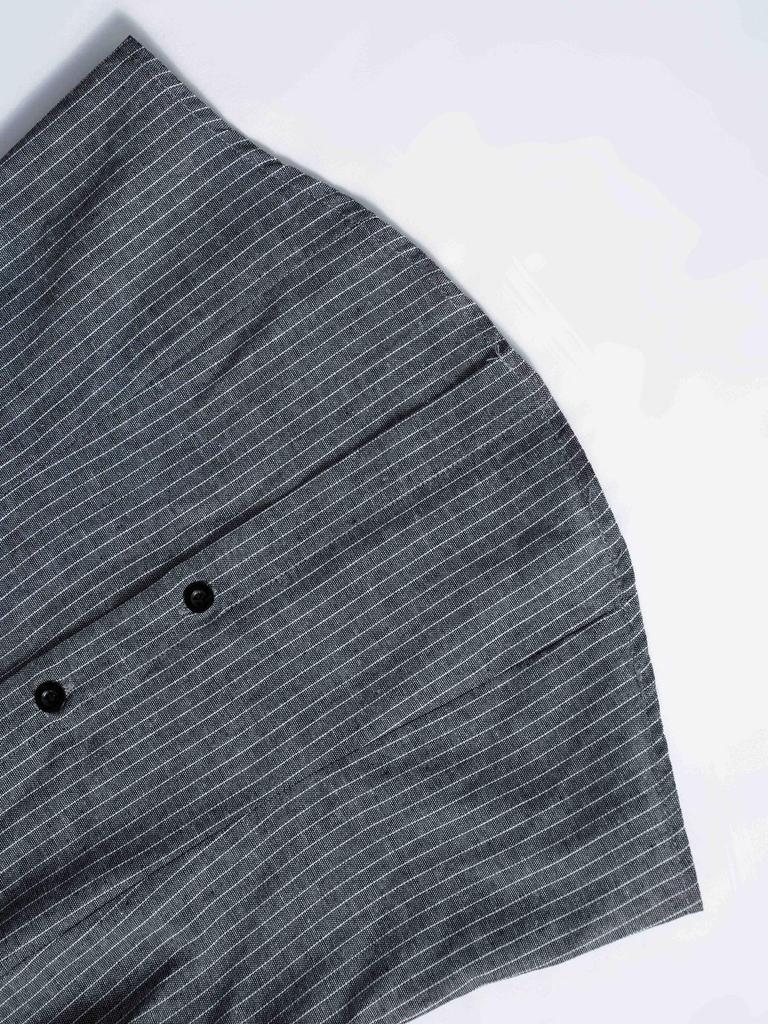 European & American Striped Casual Cardigan Shirt - New Long Sleeve Button-Up