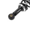 Pair 340mm Motorcycle Shock Absorber Rear Suspension Spring Universal for ATV SUVBlack Silver