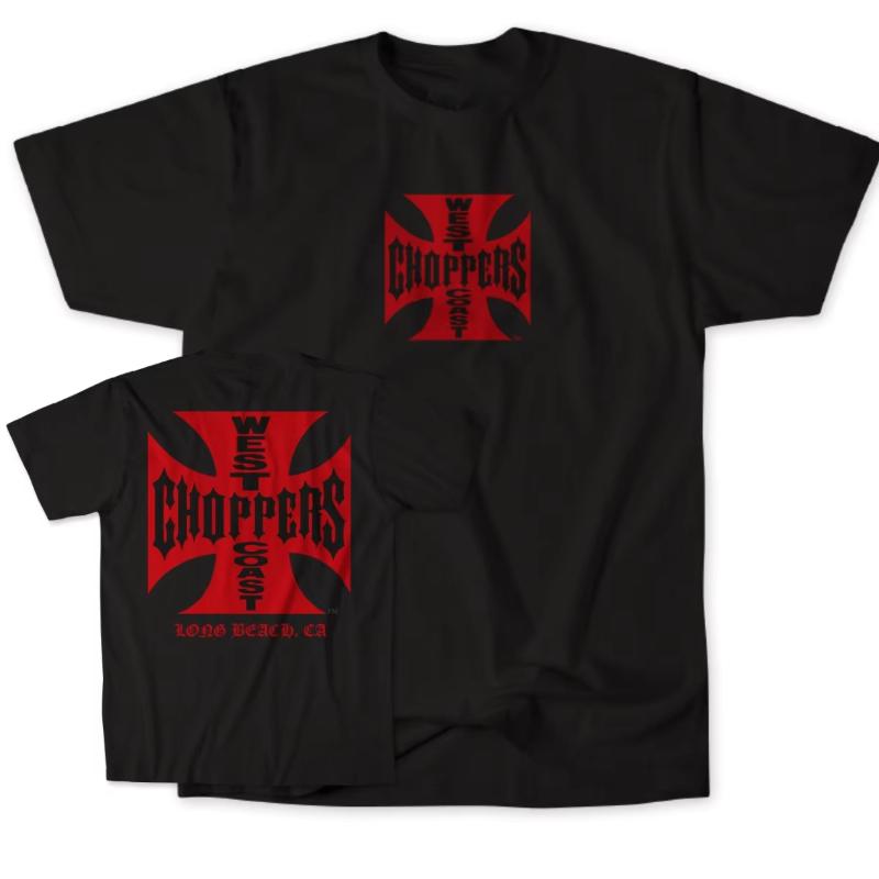 Heißes West Coast Choppers Grafik Baumwoll-T-Shirt Unisex Sommer Kurzarm Modemarke T-Shirt Luxus Lässig Vintage T-Shirts 2026 Neu