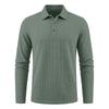 Men's Color Long Sleeve Casual Shirt for Spring and Fall