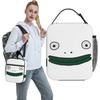 Smiling Friends Mr. Frog Lunch Bag For Men Lunch Box Casual School Cooler Bag Portable Insulated Waterproof Thermal Lunch Bags