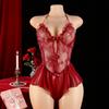 Night Concubine Sex Underwear Lace Perspective Pack Suspender Onesie Women's European and American Wholesale