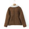 Stylish, Loose-fitting, Warm, Retro- Lamb Wool Coat For Women