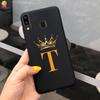 Für Samsung A20 A20s A20e Hülle Schwarz Rosa Buchstaben Rückabdeckung Silikon Für Samsung Galaxy A 20 A20 S E A20s A20e Handyhülle Funda