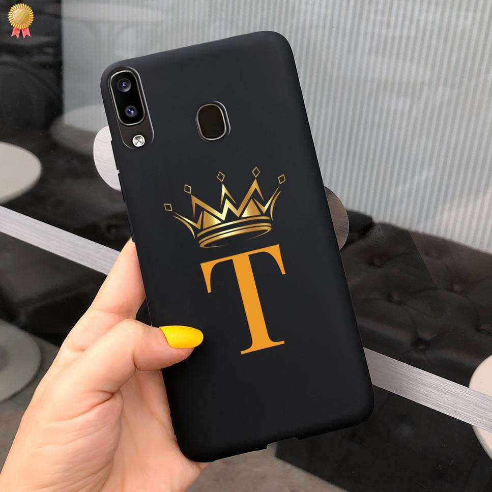 Für Samsung A20 A20s A20e Hülle Schwarz Rosa Buchstaben Rückabdeckung Silikon Für Samsung Galaxy A 20 A20 S E A20s A20e Handyhülle Funda
