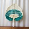 Handmade Straw Woven Fans Craft Summer Cooling Fan Bamboo Palm Leaf Hand-woven Hand Fan Home Wedding Decoration