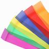 Conjunto de 12 Fitas de Ginástica Arco-Íris para Ginásio, Treino, Circo, Dança, Twirling