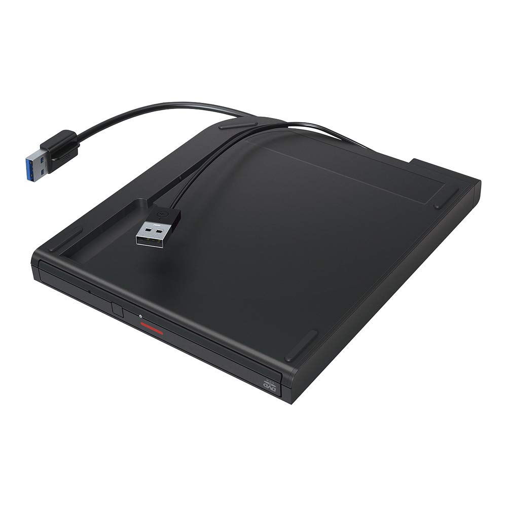 Buffalo BUFFALO compatible portable model USB3.2 (Gen1) DVD-ROM read-only DVSM-PTR8U3-BKA