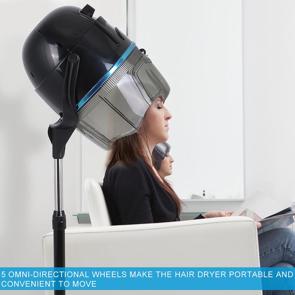 Hair Bonnet Dryer Stand Hair Dryer Adjustable Hooded Floor Hair Bonnet Dryer Salon Hair Styling Tool Salon Hair Styling Tools