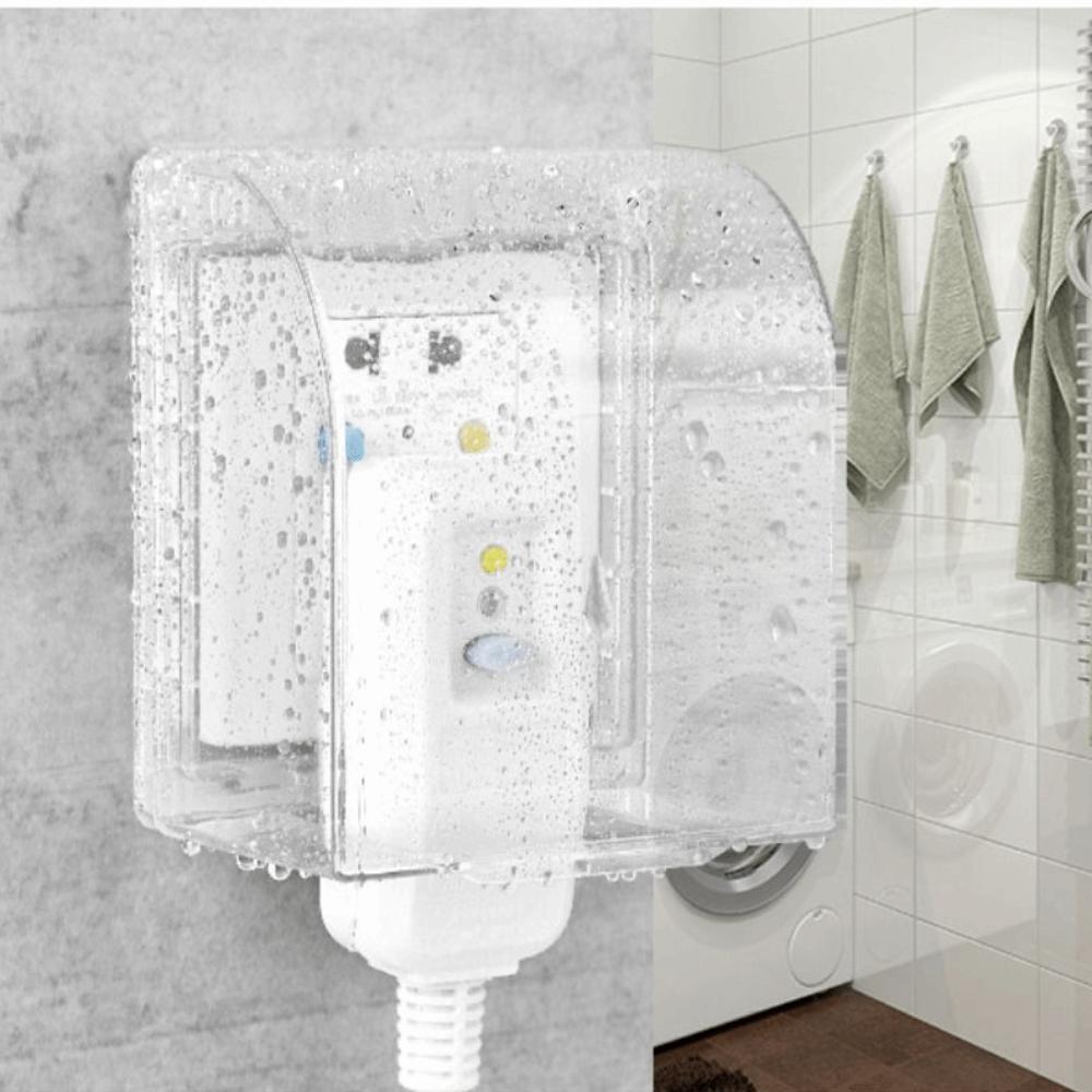 Plastová vodotěsná krabice zásuvky Průhledný kryt vypínače a zásuvky Ochrana elektrické bezpečnosti Nástěnná