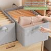 Large Capacity Closet Clothes Storage Box Dust-proof Moisture-proof Closet Storage Bins Multi-purpose with Steel rame