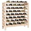 VidaXL Casier à vin 109,5x30x107,5 cm Bois de pin massif 822536