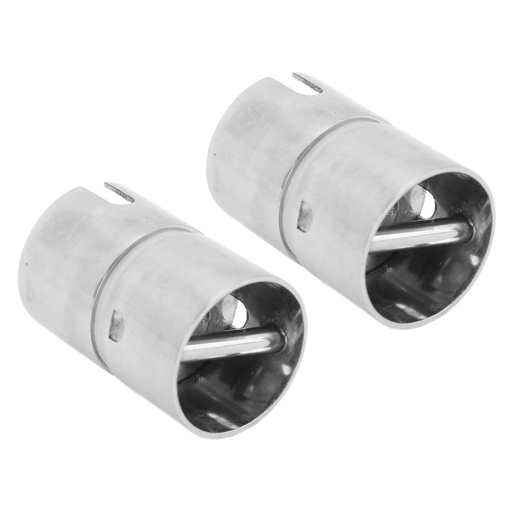 2pcs Drop In Swivel Rod Holder Adapter 304 Stainless Steel 360 Degree Fishing Pole Converter for 1‑9 16in Rod Holder