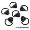 6 pcs Black Cargo D-Hooks Fits Ford Transit 150 250 350 Van 2015-
