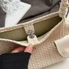 PU Leather Woven Underarm Bag Women's Fashion and Leisure Hand-held Bag Large-capacity Shoulder Bags Handbags and Purses KTY