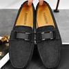 Spring and Summer Oversized Bean Shoes, Casual Men's Shoes, Lazy Driving Shoes, Fashionable and Breathable Shoes