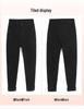 Black High-Waisted Plus Velvet Stretch Skinny Jeans for Women - Winter 2021, Slimming Plus Size, Warm & Thickened.