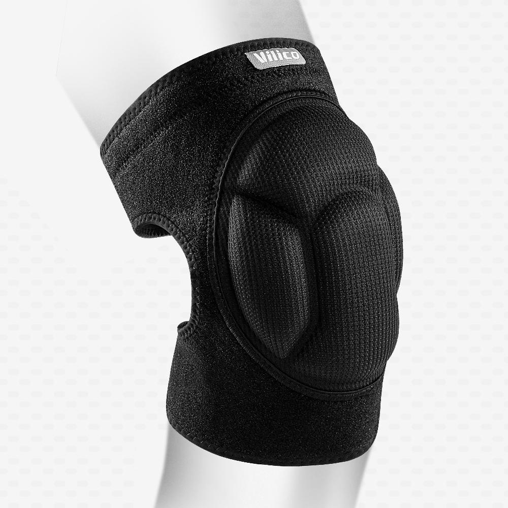 1 paio Ginocchiere sportive anti-collisione in spugna anti-caduta Calcio Pallacanestro Fitness Pattinaggio a rotelle Attrezzatura protettiva Anti-caduta