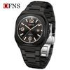 Luxury Man Square Watch Date Waterproof Luminous Men Wristwatch Stainless Steel Men's Quartz Watches Relogios Masculino