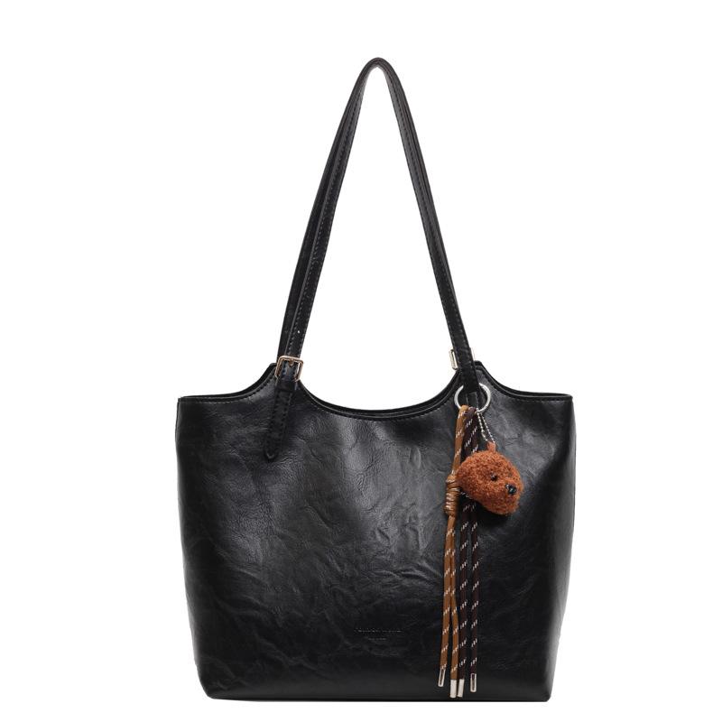 Bag Women's Large-capacity New Casual Versatile Shoulder Shopping Bag Commuter Tote Bag