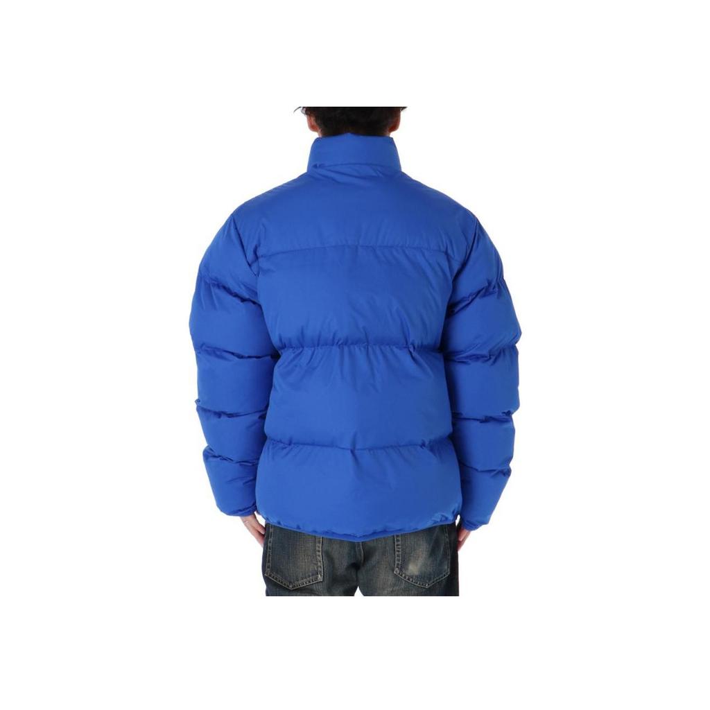 Nike Logotipo Bordado Cuello Alto Cremallera Manga Larga Holgada Chaqueta de Algodón Hombre chaquetas Negro FB7369-480