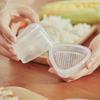 2 шт. Форма для суші в японському стилі, антипригарна, для DIY, з харчового пластику, прес, трикутна, для онігірі, для рису, для бенто
