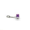 LED Keyboard Keychain Fidget Toys Crystal Clicker Sensory Toy for Stress Relief Keyboard Keychain Fidget Gadget for Adults Amagi