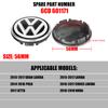 4pcs/set 56mm/65mm/66mm Car Wheel Center Cap Hub Covers Badge Accessories For VW Volkswagen Golf 6N0601171 6CD601171 3B7601171