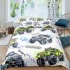 Set Copripiumino Jeep 4X4 Un Clic Ripittura Mai Fermarsi Avventura Off-Road Set Biancheria da Letto Automobili Set Biancheria da Letto Auto Sportive
