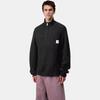 Carhartt WIP FW25 Detroit Half Zip Sweater Classic Detroit Pullover Zipper Chest Pocket Square Label Mock Neck Long Sleeve Sweater I035398-89-XX