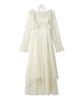 Bolero Set Tulle Dress RWFO251016 WHT [Farfur] Women's