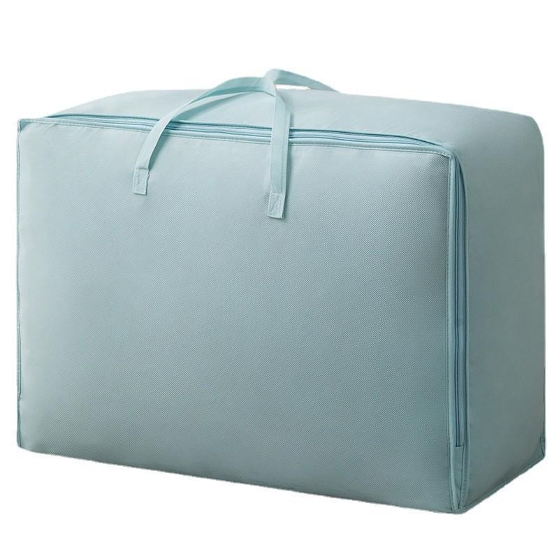 Bedroom Storage Bag Large Capacity Nonwoven Fabric Organizer With Dustproof Design For Bedding And Clothes