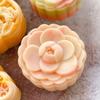Camellia Flower Mooncake Press Mold Cookie Stamps Chinese MidAutumn Moon Cake Makers Decoration Tool for DIY Cookie