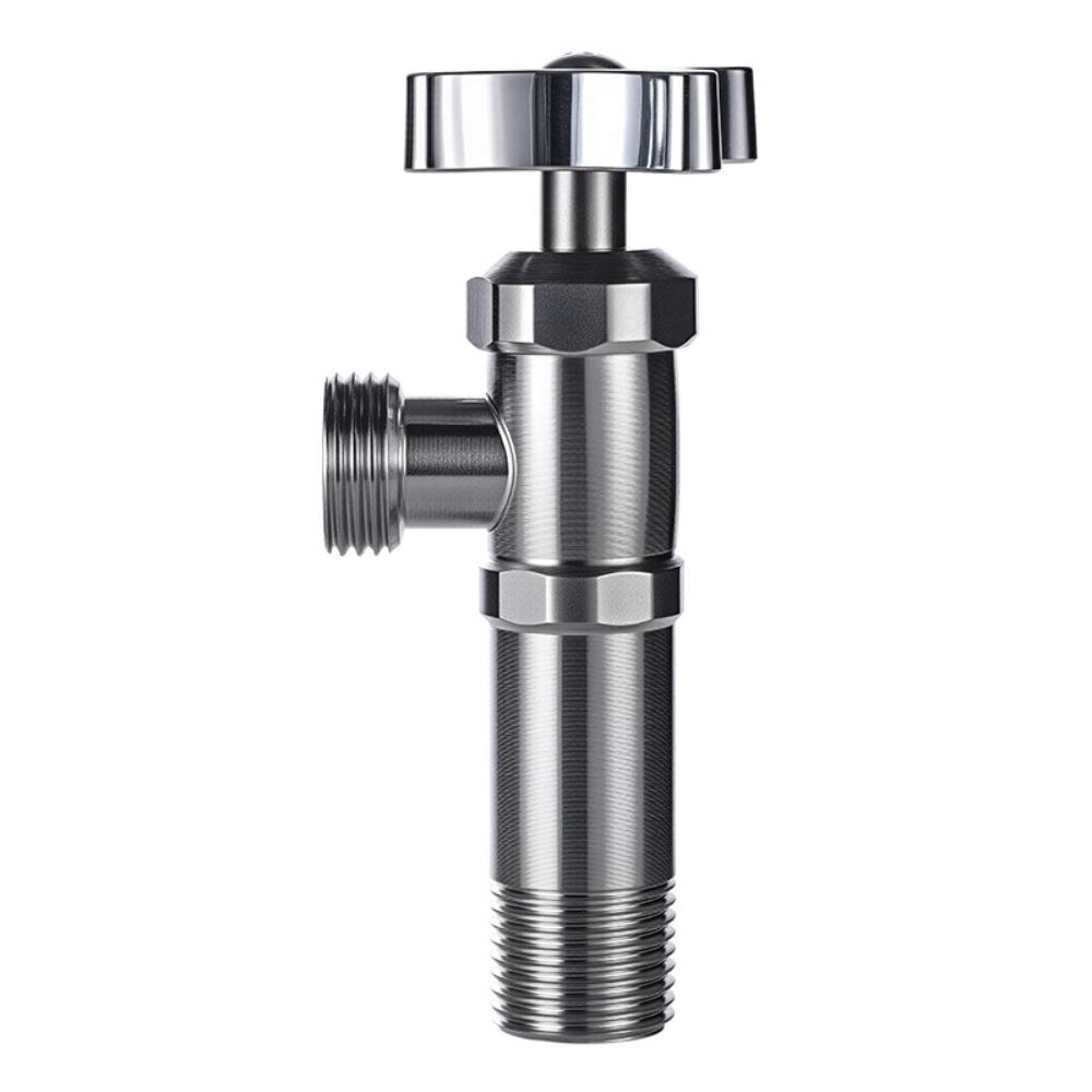 

Stainless Steel Triangle Valve Thickened Water Heater Valve Durable Angle Valve Toilet