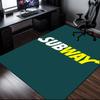 1PC Sub-way Rug for Livingroom,Bedroom, Palyroom, Chair Rug, Area Rug, Game Carpet, Large Size Rug Fan Christmas Gift