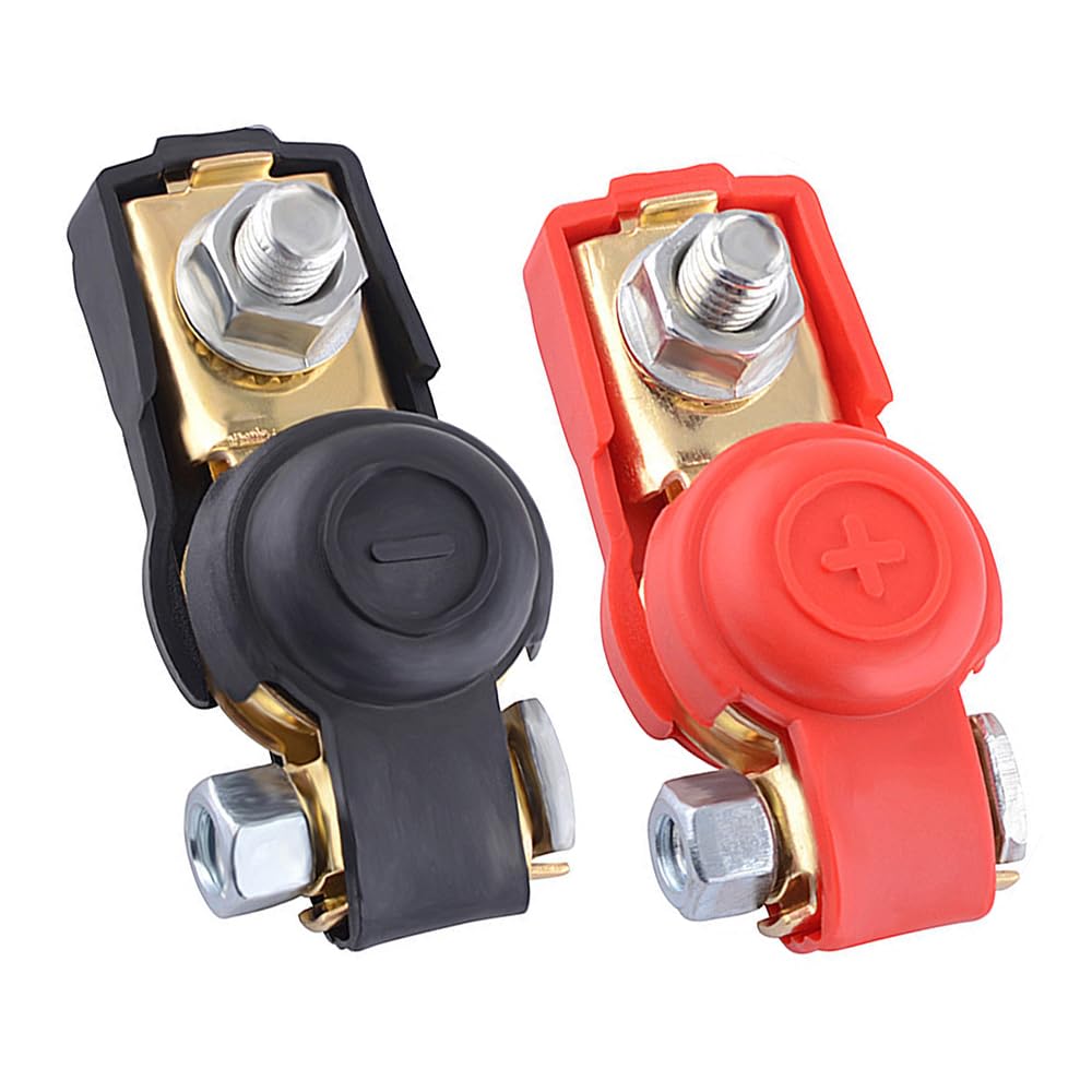 Battery Terminal with Insulated Protective Cover, Automotive Battery Terminal Connector,